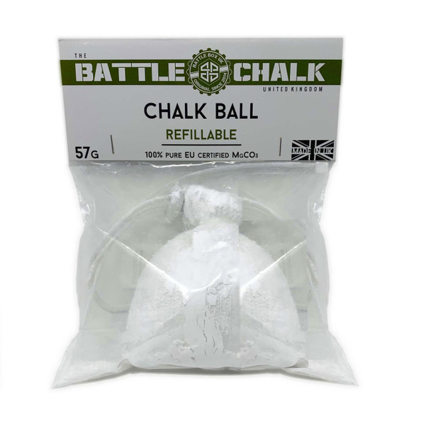 BATTLECHALK™ | Chalk Ball | Refillable | For Rock Climbing Gymnastics Gym WeightLifting
www.BattleBoxUk.com
