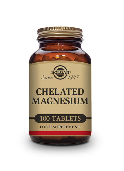 Solgar | Chelated Magnesium Tablets - Pack of 100 
www.battleboxuk.com