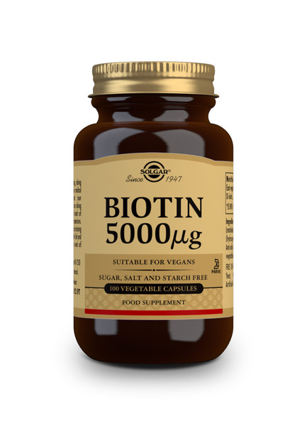Solgar Biotin 5000 µg Vegetable Capsules - Pack of 100
www.battleboxuk.com