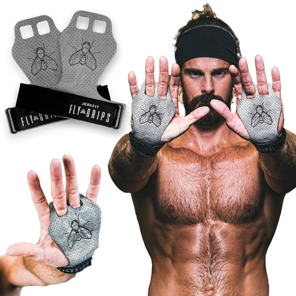 JerkFit Fly Grips 100% Vegan World's softest & Lightest Grips  - www.BattleBoxUk.com
