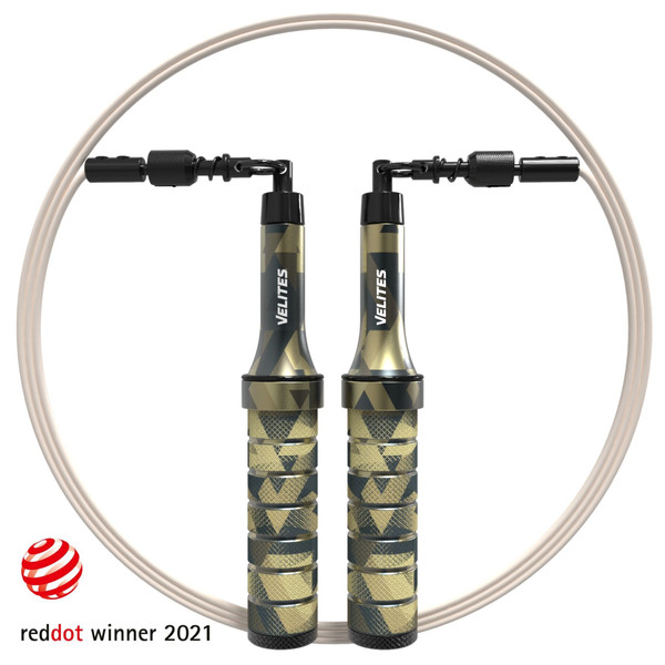 VELITES JUMP ROPE EARTH 2.0 Speed Rope Camo Special Edition  - White Cable 2.5mm
WWW.BATTLEBOXUK.COM