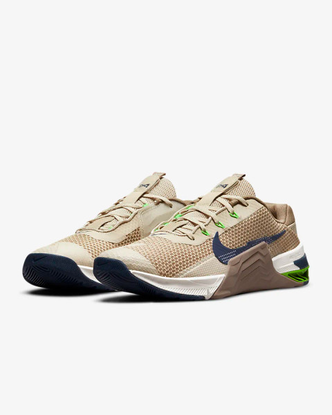 Nike Metcon 7 Training Shoe Rattan/Sandalwood/Sail/Thunder Blue CZ8281-234  - www.BattleBoxUk.com