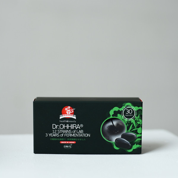 DR. OHHIRA 12 Strains of Lab 3 Years of Fermentation 30 Capsules OM-X  www.battleboxuk.com