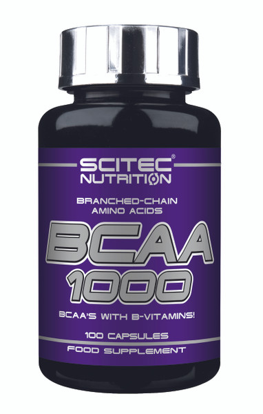 SCITEC NUTRITION BCAA'S 1000 WITH EXTRA B-VITAMINS