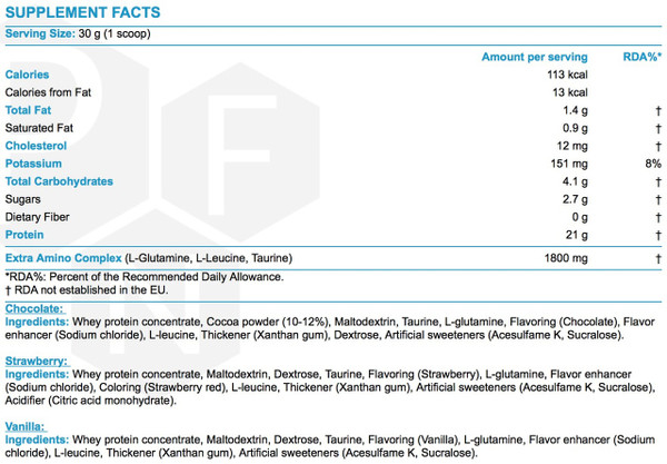 PHARMA FIRST NUTRITION WHEY EXTRAS 900g