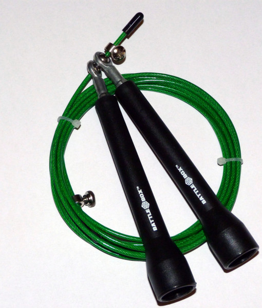 BattleBox UK™ Short Handle Bearing Speed Rope - www.BattleBoxUk.com