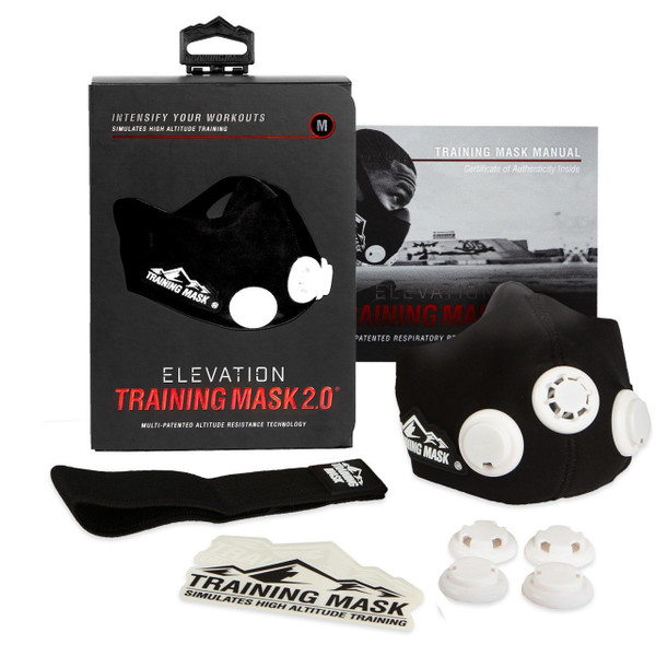 Training Mask 2.0 Elevation Training Simulates High Altitude Fitness Mask - www.BattleBoxUk.com