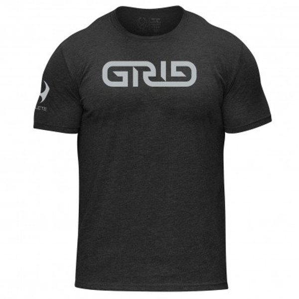 Hylete Grid tri-blend crew tee