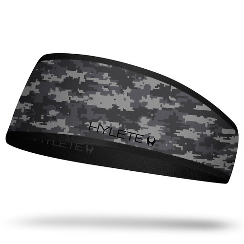 HYLETE inline reversible headband black camo/black Battle Box