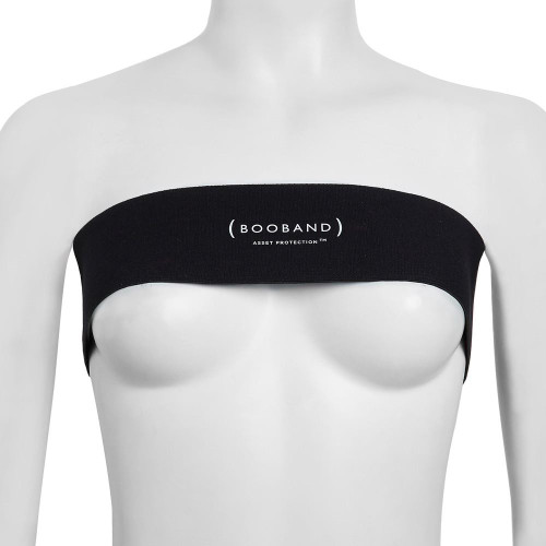 Original Booband™ – Black - Adjustable Breast Support Band