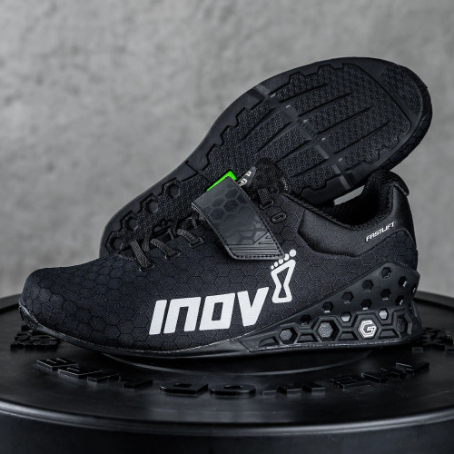 Inov8 Fastlift Power G 380 Black / White Mens Weightlifting Shoes