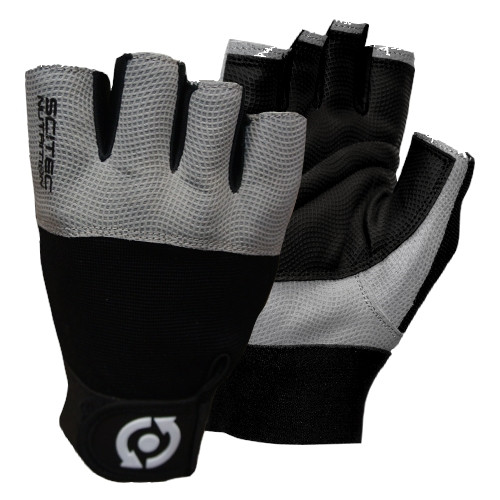 SciTec Nutrition WeightLifting Gloves Grey Style - Battle Box HQ