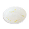 Edamame Porcelain Plate 8" Irregular White, Set of 4