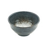 Charcoal Reactive Rice Bowl 4.75"D, Set of 6