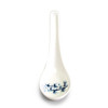 Melamine Chinese Soup Spoon, 60pc, 5.5"L (Elegant Blue Bamboo)