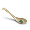 Melamine Chinese Soup Spoon, 60pc, 6.25"L (Green)