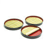 Stackable Round Soba Tray 3pc Set