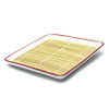 White Ceramic Soba Plate