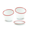 White Ceramic Soba Sauce Cups (2 sets)