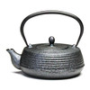 Cast Iron Teapot Flat - Black