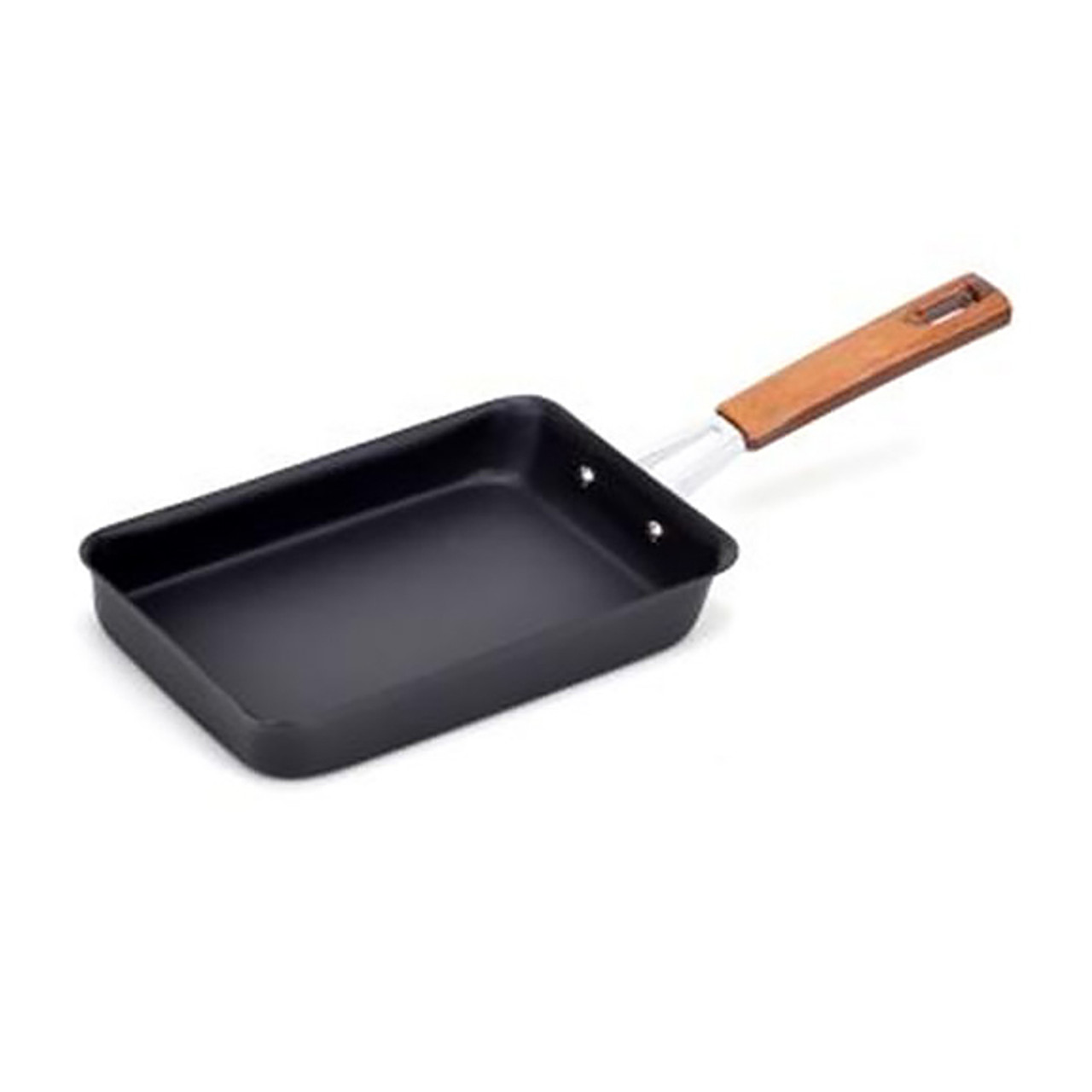 Japanese square pan, green and black - TAMAGOYAKI EGG PAN