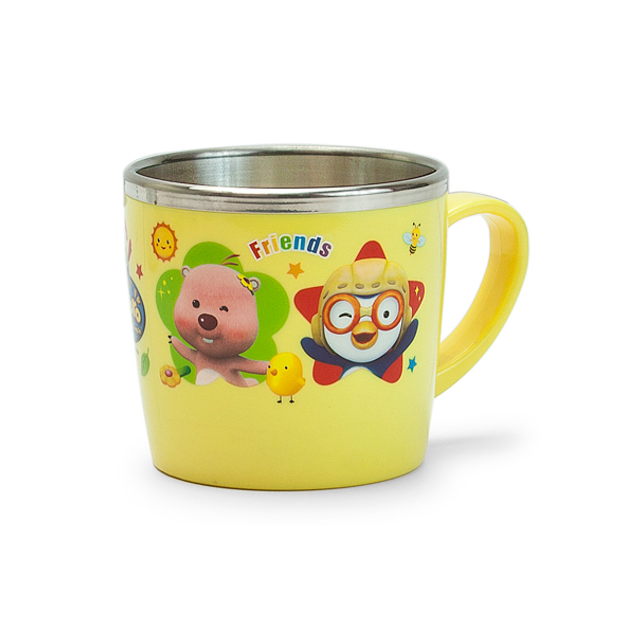 Pororo Stainless Steel Non-Slip Kids Mug - Merae