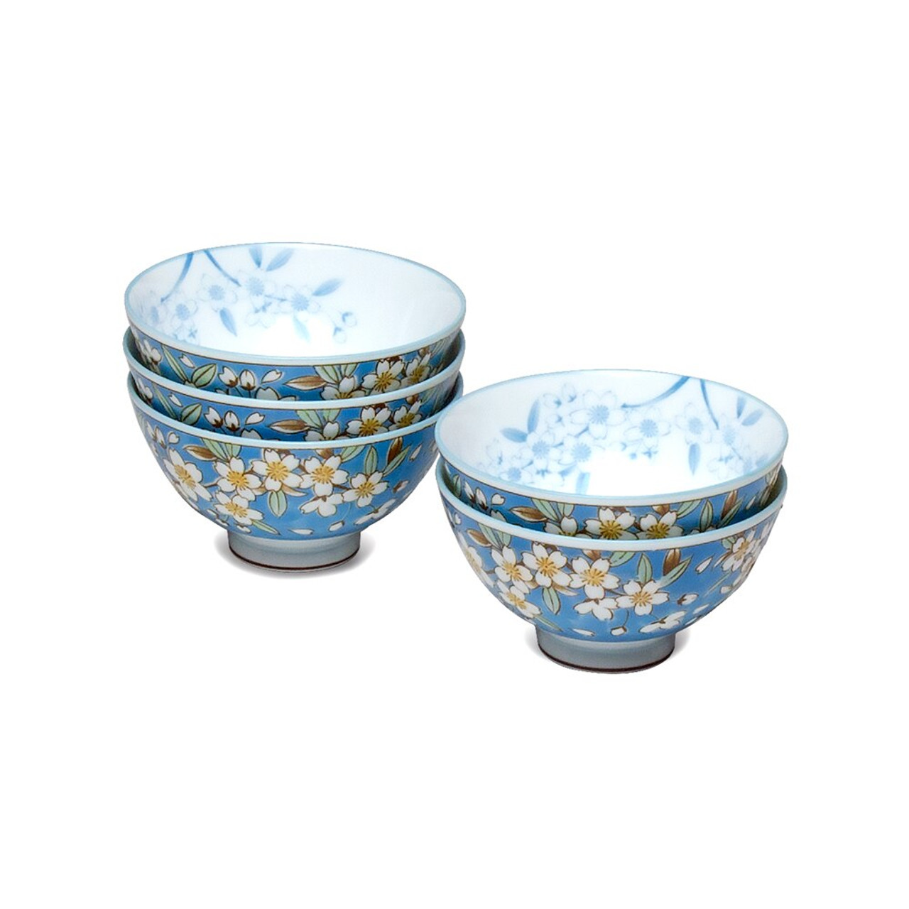 Bloom Black & White Sakura Flower Bowl Set - Merae