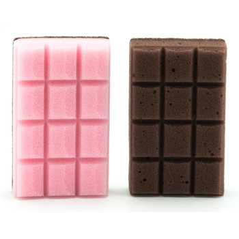 Chocolate Bar Fun Kitchen Sponge 2pc