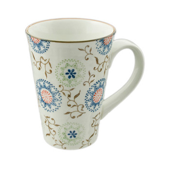 Flowering Porcelain Mug 16oz, Helen