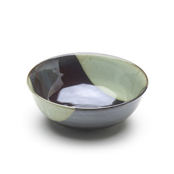 Green Glaze Bowl Set - 6"D
