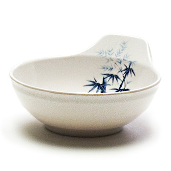 Melamine Tempura Sauce Bowl, 24pc, 4-3/8"Dx1-3/4"H (Elegant Blue Bamboo)