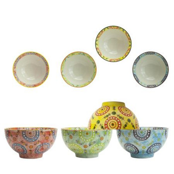 Miyabi Assorted Rice Bowls (Heritage) - 4pcs