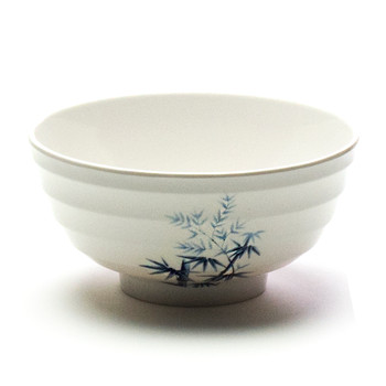 Melamine Udon Bowl, 6pc, 7"D (Elegant Blue Bamboo)