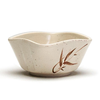 Melamine Square Bowl, 12pc, 3-1/2" (Autumn Grass)