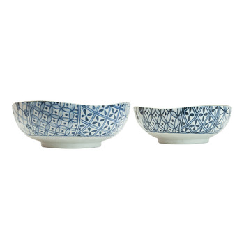 Japanese Traditional Pattern Bowl Set - 2pc