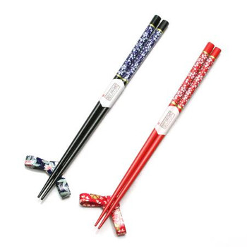 Hanamuko Hanayome Chopsticks and Rest Set