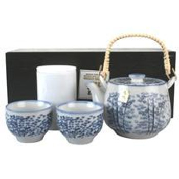 Bamboo Forest Teaset with Tea Storage Container