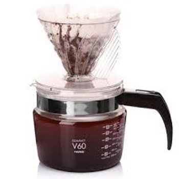 Hario V60 Compact Coffee Dripper and Pot