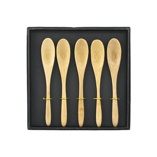 Bamboo Tea Spoons, Set of 5