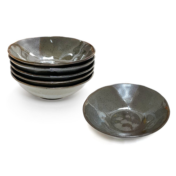 Kafuh Oil Droplets Bowls 6pc Set