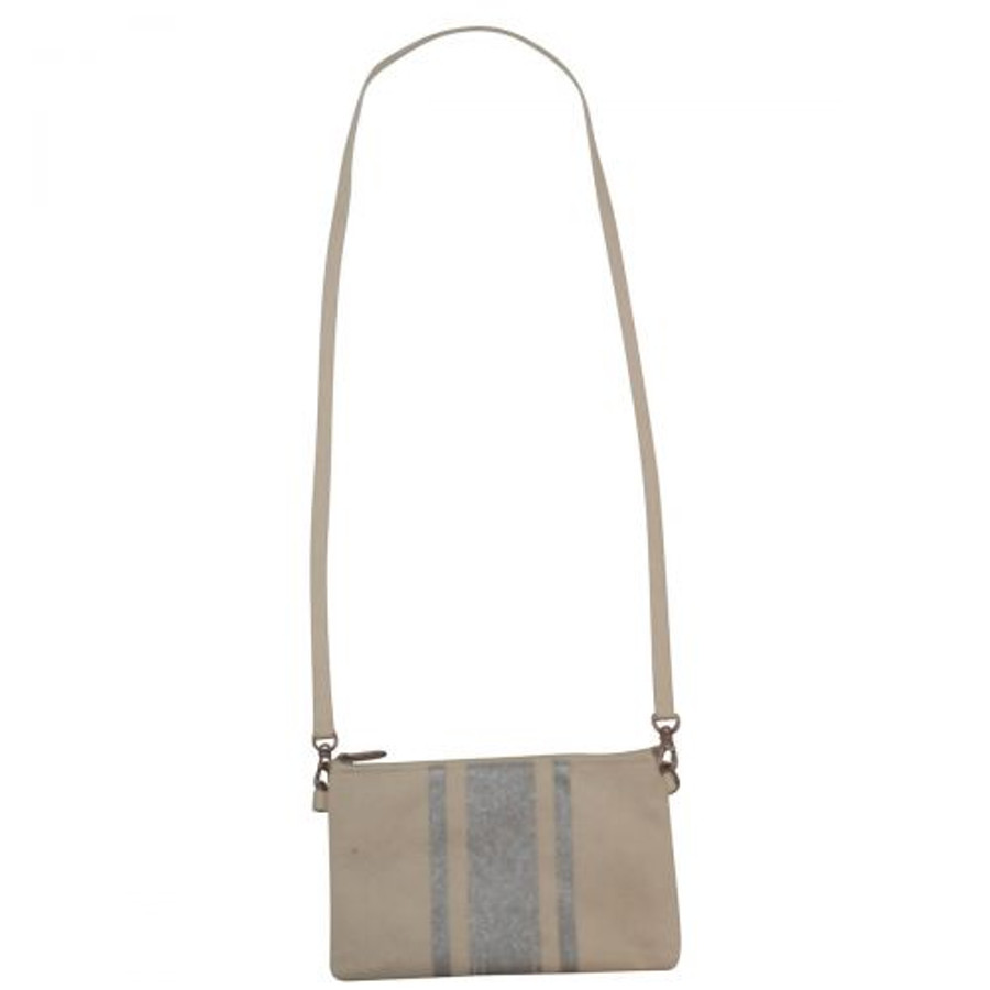 Brushed Canvas Crossbody Clutch, Canvas Crossbody Clutch