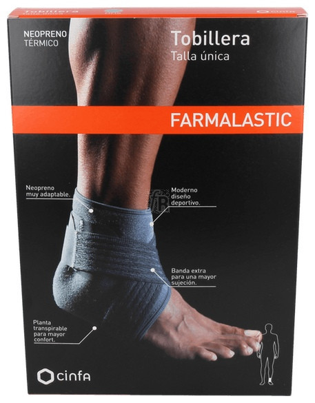 Tobillera farmalastic neopreno t- única