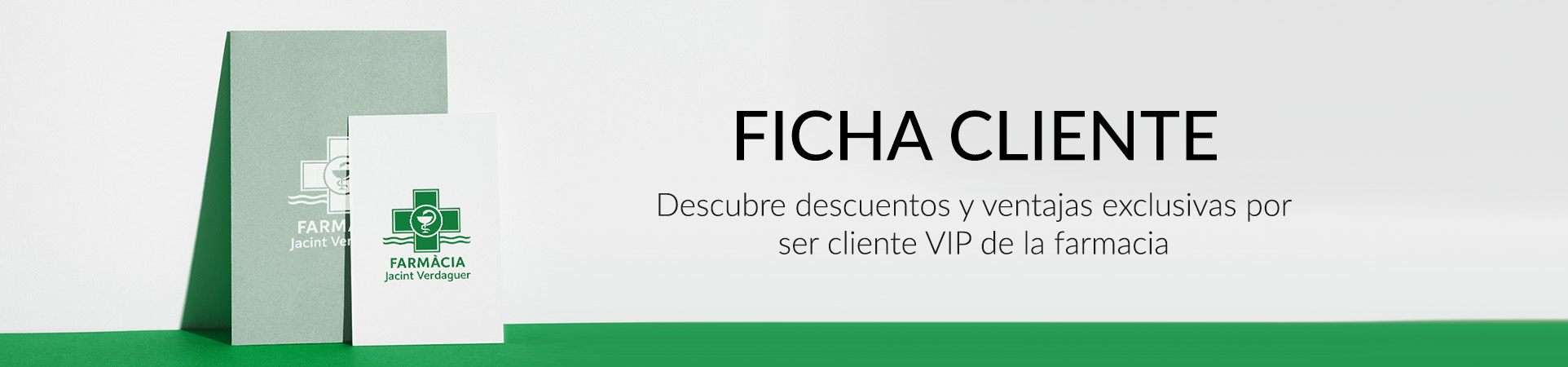 Ficha cliente en Farmacia Verdaguer