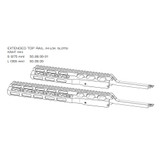AirMaks Arms EXTENDED TOP RAIL (M-LOK SLOTS) KRAIT MKII