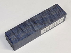 #539 Stabilized Dyed Figured Maple - 5&3/4"x1&1/2"x1&1/4"