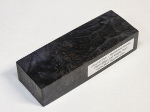 #518 - Stabilized Dyed Maple Burl - 5&1/8"x1&3/4"x1&3/16"
