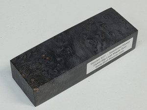 #527 - Stabilized Dyed Maple Burl - 5&1/2"x1&7/8"x1&3/16"