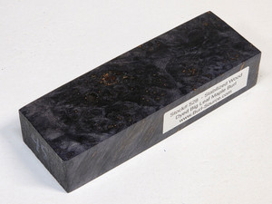 #528 - Stabilized Dyed Maple Burl - 5&5/8"x1&7/8"x1&1/8"