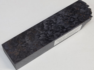 #553 Stabilized Live End Dyed Maple Burl - 7&1/2"x1&7/8"x1&1/8"