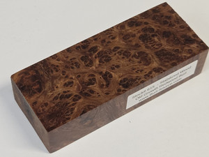 #615 - Stabilized Redwood Burl Block - 5&3/4"x2&1/4"x1&1/4"